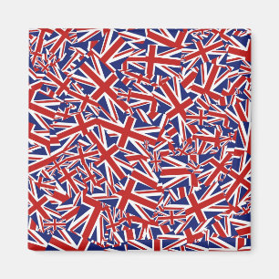 Union Jack Collage Magnet