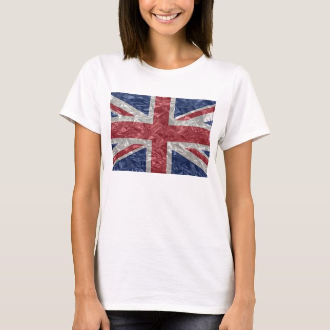 Union Jack - Crinkled T-Shirt (Front)