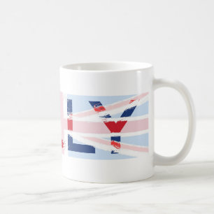 Union Jack design, Kelly Coffee Mug
