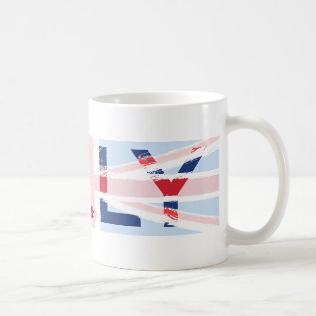 Union Jack design, Kelly Coffee Mug (Right)