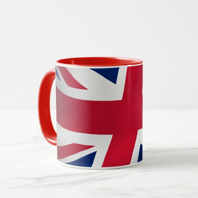 UNION JACK ENGLAND FLAG MUG (Front Left)