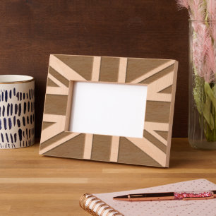 Union Jack Etched Frames