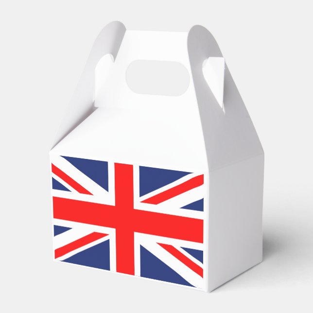 Union Jack Favour Box (Back Side)