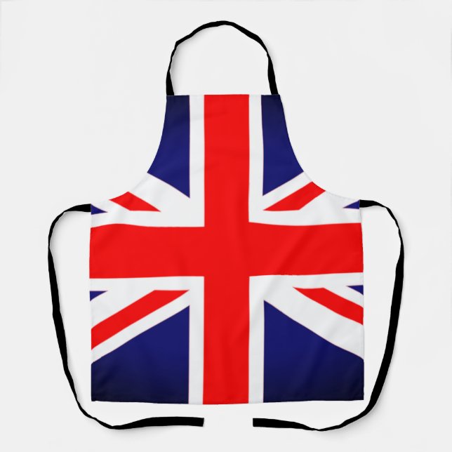 Union Jack Flag Apron (Front)