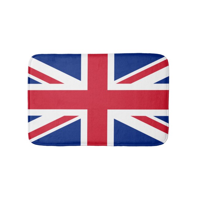 Union Jack Flag bmcnt Bath Mat (Front)