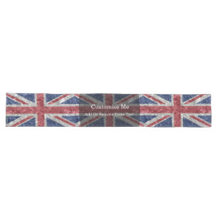 Union Jack Flag - Crinkled Long Table Runner