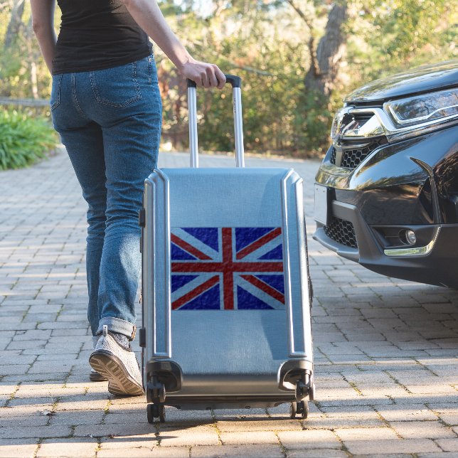 Union Jack Flag Design (Suitcase Insitu)
