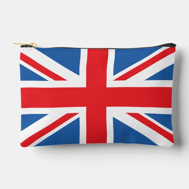 Union Jack/Flag Design Accessory Pouch (Front)