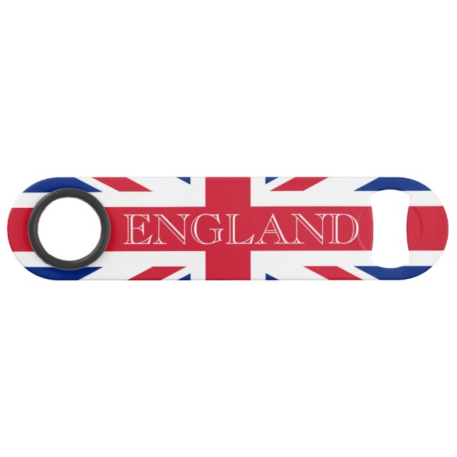 Union Jack Flag England Bottle Opener arc5 (Front (Horizontal))