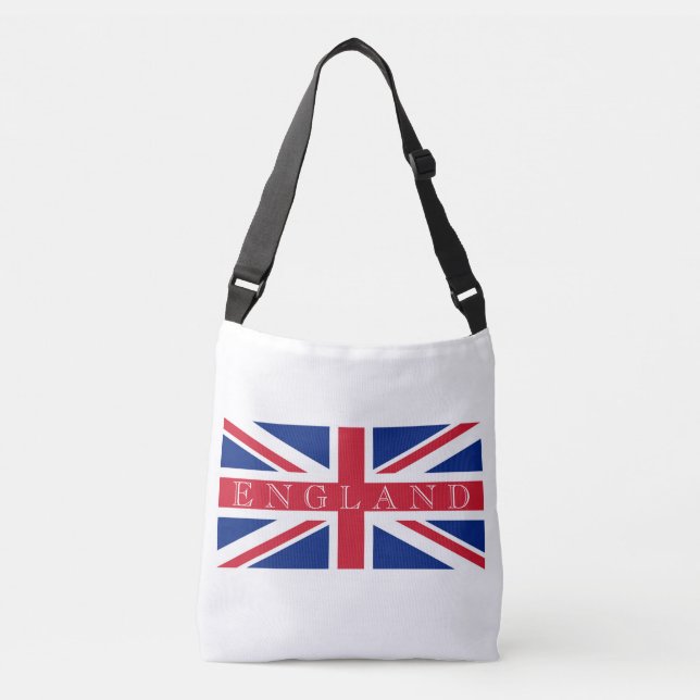 Union Jack Flag England cbbcnt Crossbody Bag (Front)
