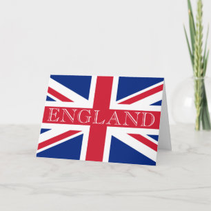 Union Jack Flag England gccnt Card