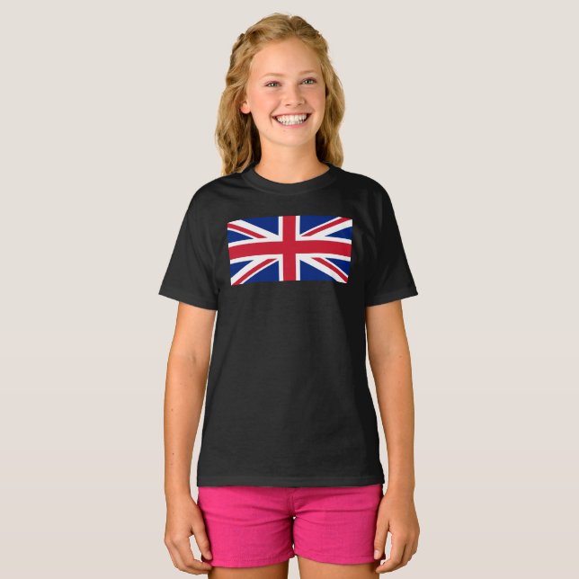 Union Jack Flag gccnt T-Shirt (Front Full)