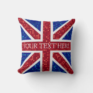 Union Jack Flag Great Britain Cushion