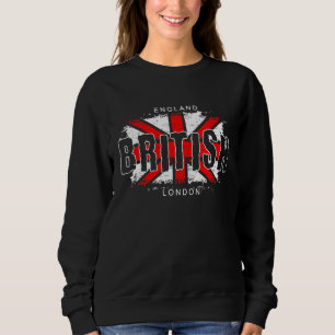 Union Jack Flag Great Britain Great Britain Britis Sweatshirt