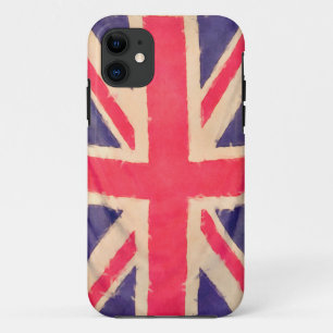 UNION JACK FLAG grunge iPhone 11 Case