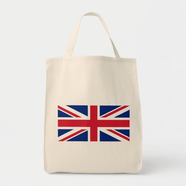 Union Jack Flag gtt Tote Bag (Front)