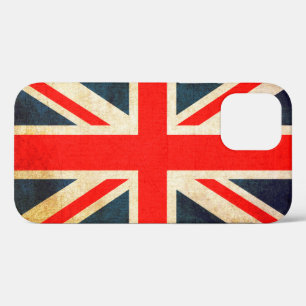 Union Jack Flag in Grunge Case-Mate iPhone Case