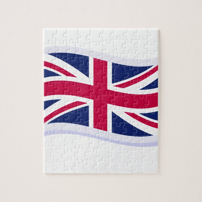 Union Jack Flag Jigsaw Puzzle  (Vertical)