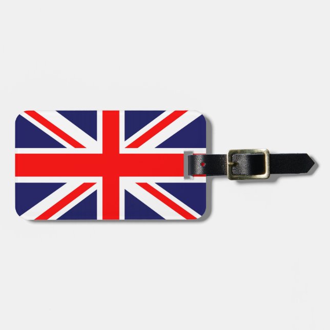 Union Jack flag Luggage Tag (Front Horizontal)