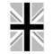 Union Jack/Flag Monochrome
