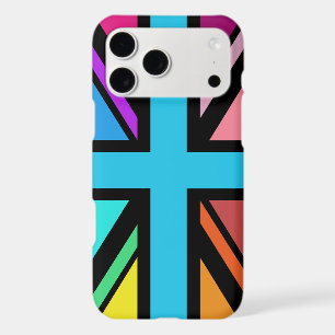 Union Jack/Flag Multicolored+Black Design