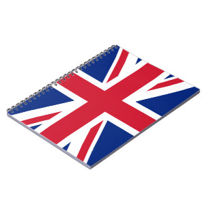 Union Jack Flag Notebook
