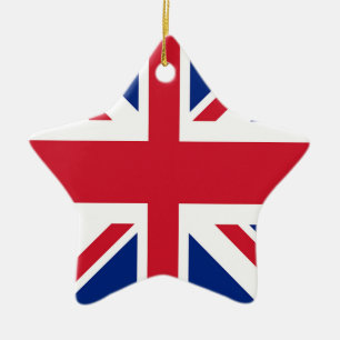 Union Jack - Flag of the United Kingdom Ceramic Ornament