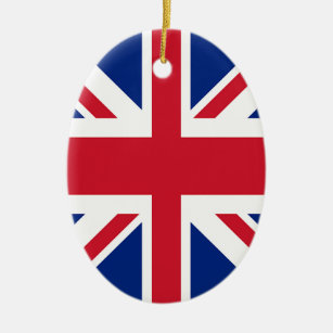 Union Jack - Flag of the United Kingdom Ceramic Tree Decoration