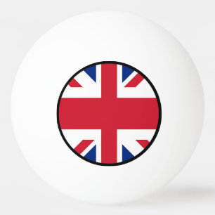 Union Jack - Flag of the United Kingdom Ping Pong Ball