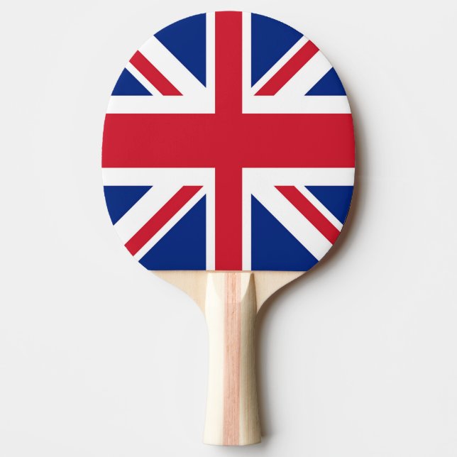 Union Jack - Flag of the United Kingdom Ping Pong Paddle (Front)