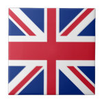 Union Jack - Flag of the United Kingdom Tile<br><div class="desc">Flag of the United Kingdom.  United Kingdom of Great Britain and Northern Ireland uses as its national flag the royal banner known as the Union Jack or Union Flag (despite popular belief,  both terms are technically correct).</div>