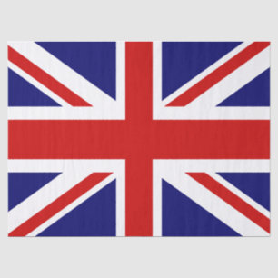 Union Jack Flag of the United Kingdom Tissue Paper
