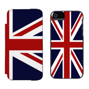 Union Jack Flag of UK Incipio Watson™ iPhone 5 Wallet Case