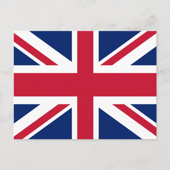 Union Jack Flag Postcard (Front)