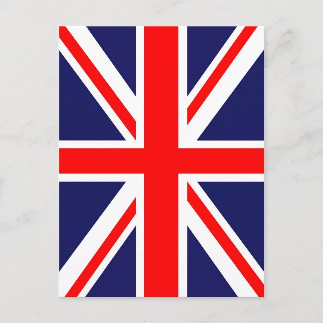 Union Jack flag Postcard (Front)