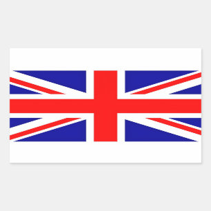 Union Jack flag  Rectangular Sticker