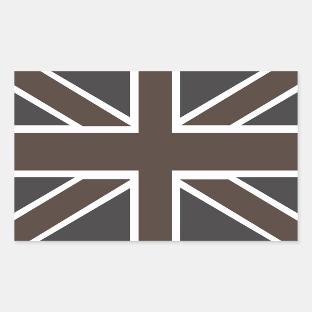 Union Jack Flag Sticker (Front)
