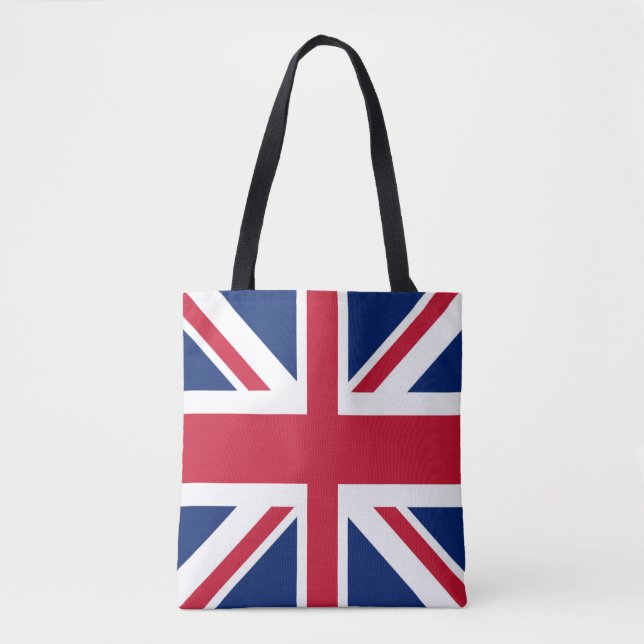 Union Jack Flag Tote Bag (Front)