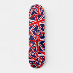 Union Jack Flag UK Flag British Flag Skateboard