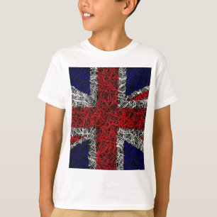 Union jack flag uk patriotic T-Shirt