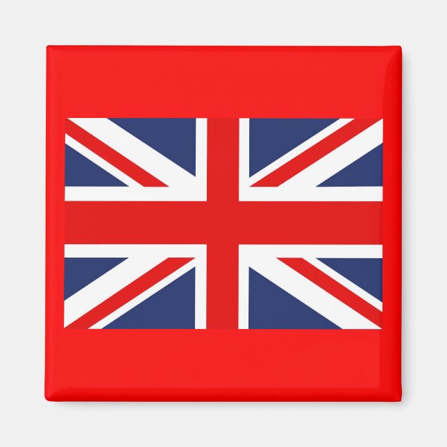 Union Jack Flag-United Kingdom Magnet (Front)