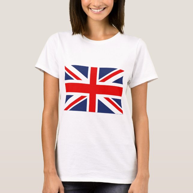 Union Jack Flag-United Kingdom T-Shirt (Front)
