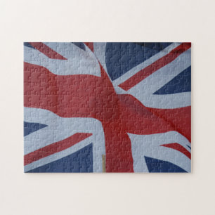 union jack flying jigsaw puzzle