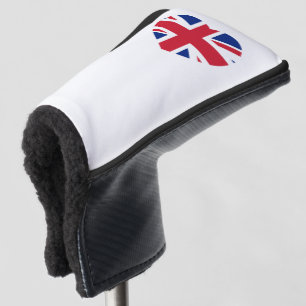 Union Jack Heartflag pccnt Golf Head Cover