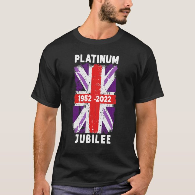 Union Jack Idea For Women For The Platinum Jubilee T-Shirt (Front)