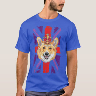 Union Jack Idea kids & Corgi Lover For Platinum Ju T-Shirt