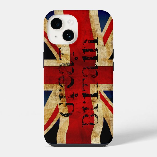 Union Jack  iPhone Case (Back)