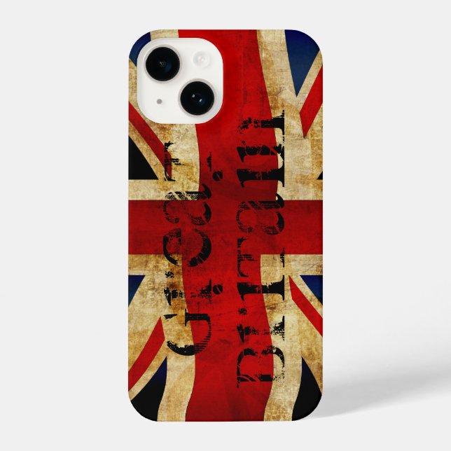 Union Jack  iPhone Case (Back)