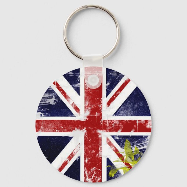 Union Jack Key Ring (Front)