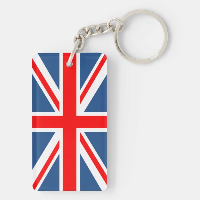 Union Jack Key Ring (Back)